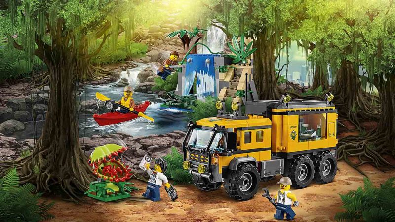 لگو آزمایشگاه سیار 426 قطعه سری LEGO CITY