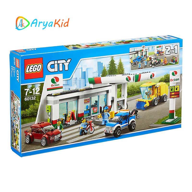 لگو ایستگاه خدمات ۵۱۵ قطعه سری LEGO CITY
