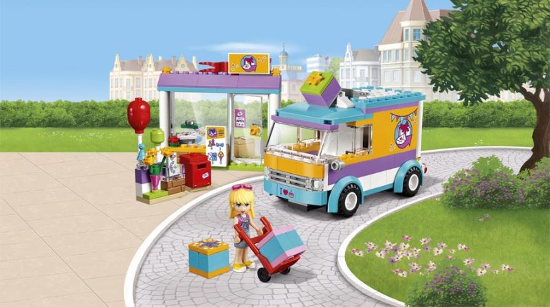 لگو ماشین پست ۱۸۵ قطعه سری LEGO Friends