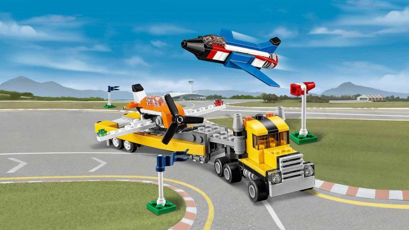 لگو نمایشگاه هوایی ۲۴۶ قطعه سری LEGO Creator