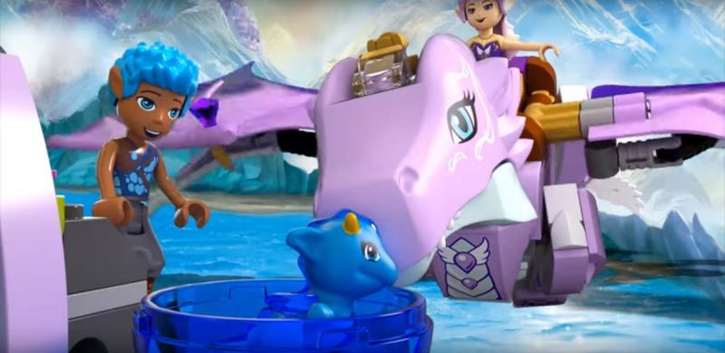 لگو پناهگاه اژدها ۵۸۵ قطعه سری LEGO ELVES