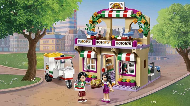 لگو پیتزا فروشی ۲۸۹ قطعه سری LEGO Friends