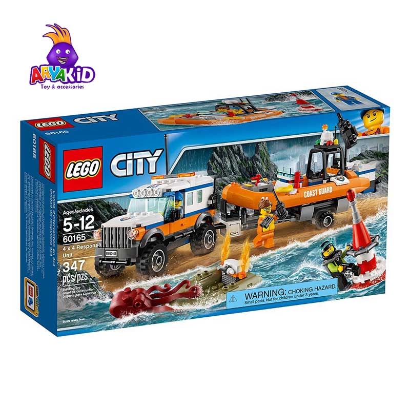 لگو گارد ساحلی ۳۴۷ قطعه سری LEGO CITY