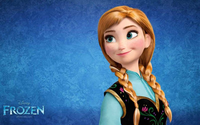 عروسک آنا گوشتی صدادار FROZEN1