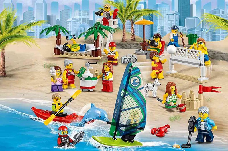 لگو سرگرمی در ساحل ۱۶۹ قطعه سری LEGO CITY0