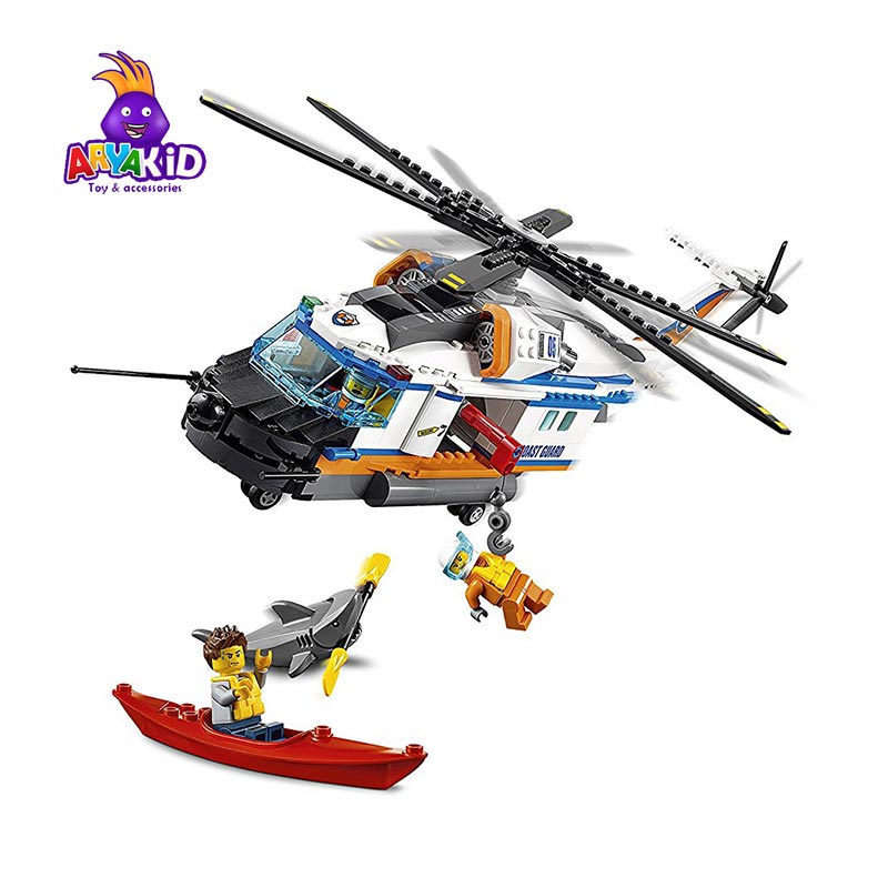 لگو هلیکوپتر نجات ۴۱۵ قطعه سری LEGO CITY1