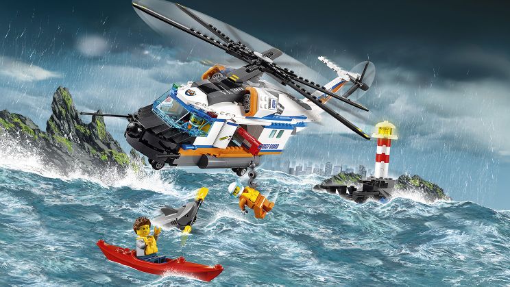 لگو هلیکوپتر نجات ۴۱۵ قطعه سری LEGO CITY0