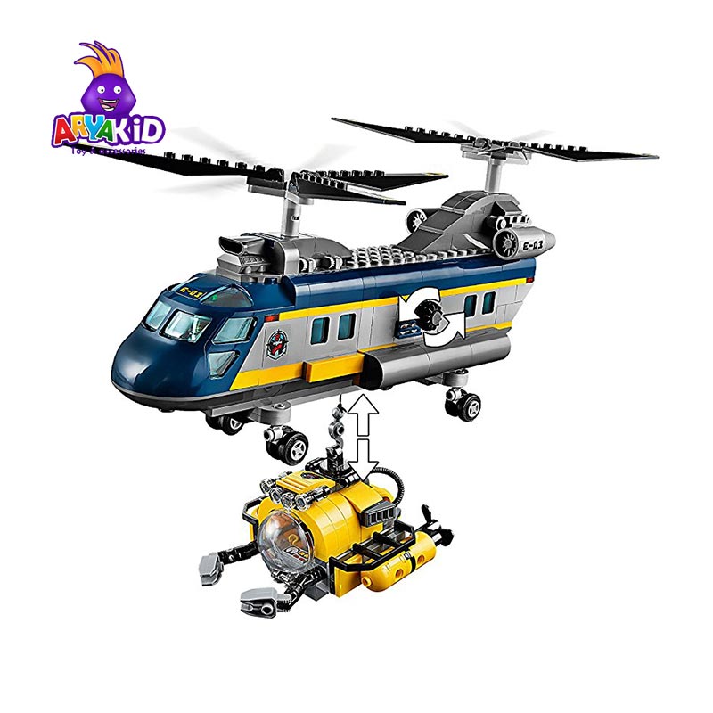 لگو هلیکوپتر ۳۸۸ قطعه سری LEGO CITY1