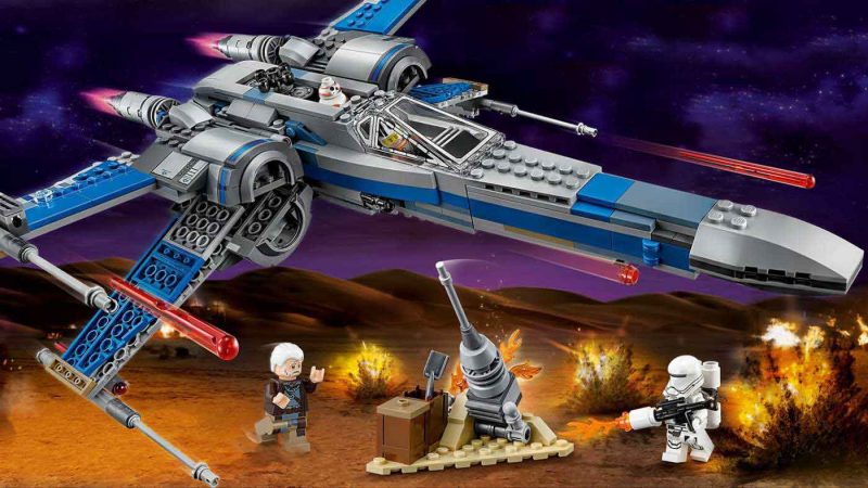 لگو جت جنگی 740 قطعه سری LEGO Star Wars