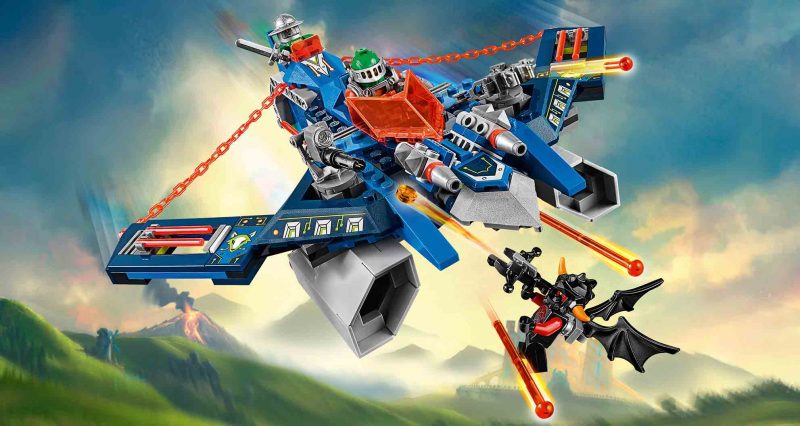 لگو جت جنگی ۳۰۱ قطعه سری LEGO NEXO Knights