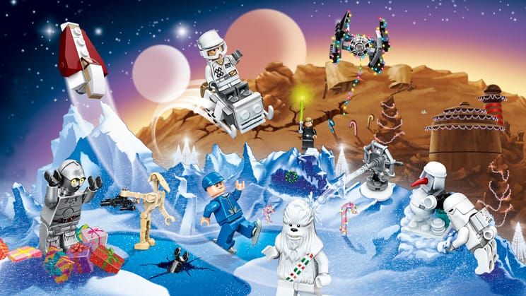 لگو جعبه شانس 282 قطعه سری LEGO Star Wars