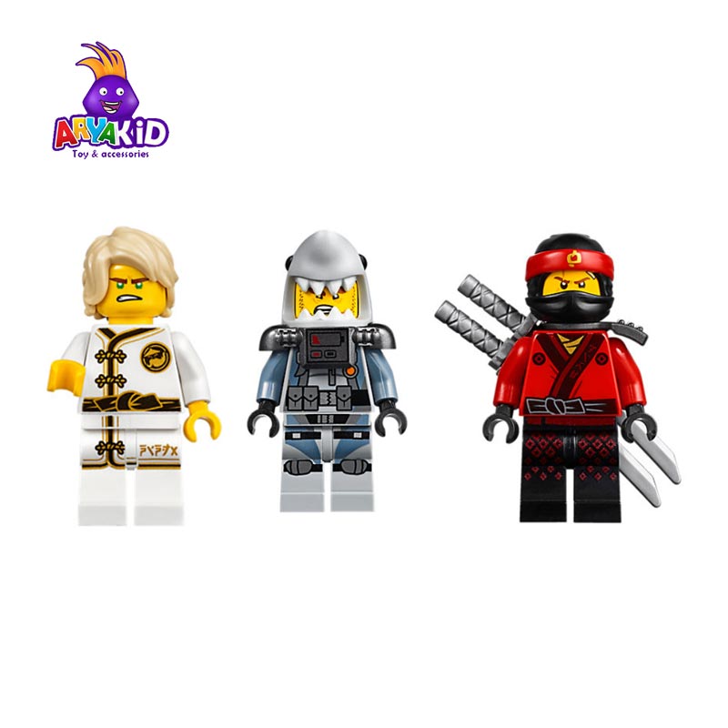 لگو حمله کوسه ۱۰۸ قطعه سری LEGO JUNIORS6