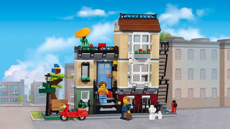 لگو خانه شهری ۵۶۶ قطعه سری LEGO Creator