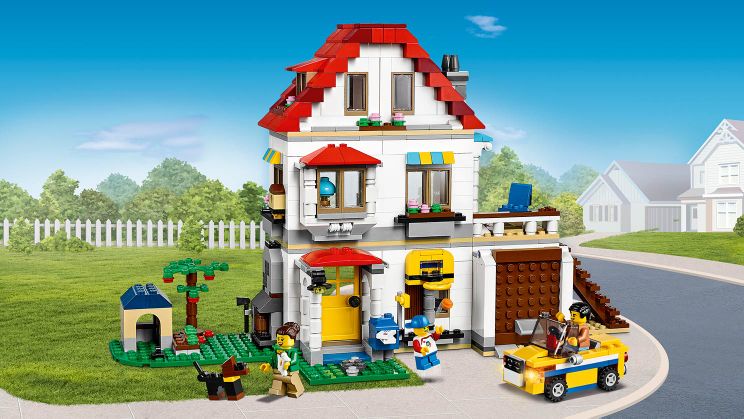لگو خانه ویلایی ۷۲۸ قطعه سری LEGO Creator