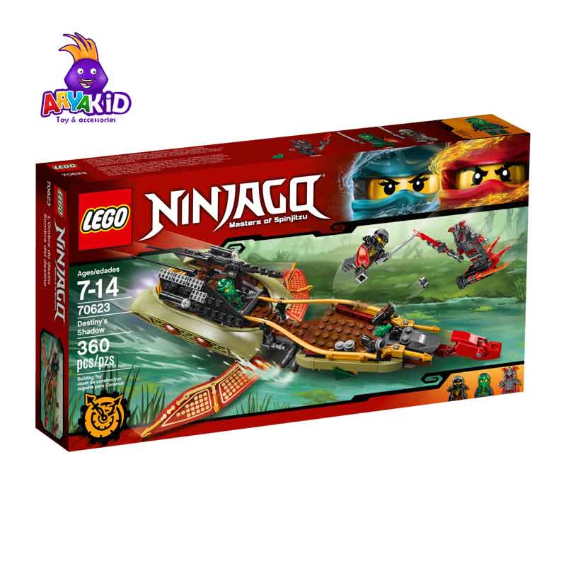 لگو سایه سرنوشت ۳۶۰ قطعه سری LEGO Ninjago5