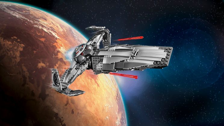 لگو سفینه نفوذی ۶۶۲ قطعه سری LEGO Star Wars