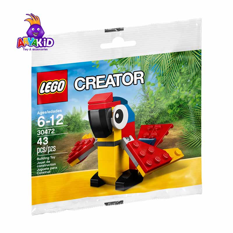 لگو طوطی ۴۳ قطعه سری LEGO Creator1