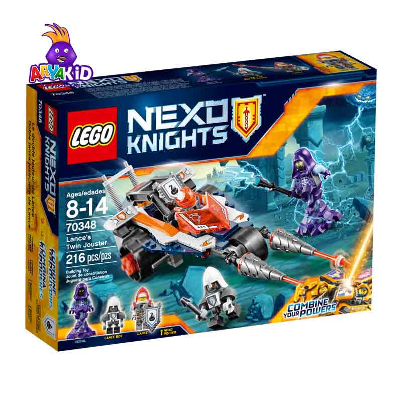 لگو ماشین جاستر ۲۱۶ قطعه سری LEGO NEXO Knights8