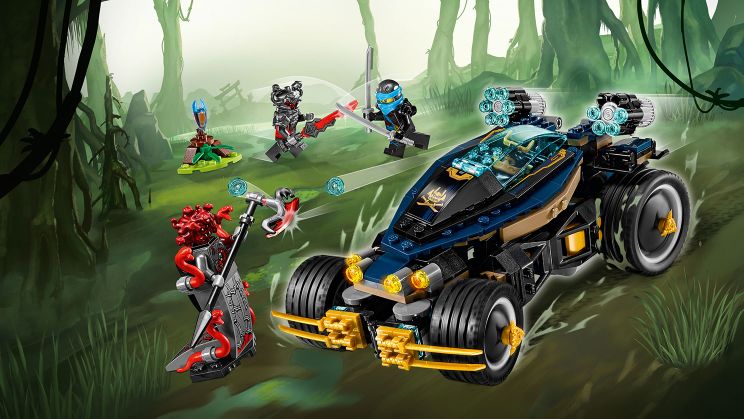 لگو ماشین سامورایی ۴۲۸ قطعه سری LEGO Ninjago