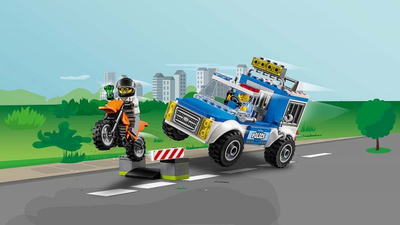 لگو ماشین پلیس ۹۰ قطعه سری LEGO JUNIORS0