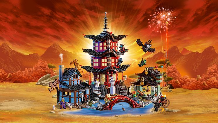 لگو معبد ایرجیتسو ۲۰۲۸ قطعه سری LEGO Ninjago