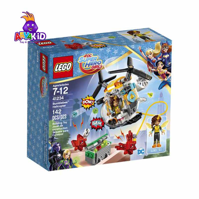 لگو هلیکوپتر ۱۴۲ قطعه سری LEGO Super Hero Girls2
