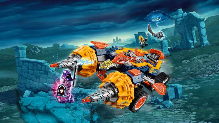 لگو ویرانگر ۳۹۳ قطعه سری LEGO NEXO Knights