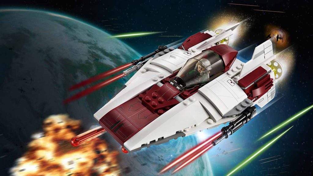 لگو استارفایتر A شکل ۳۵۸ قطعه سری LEGO Star Wars0
