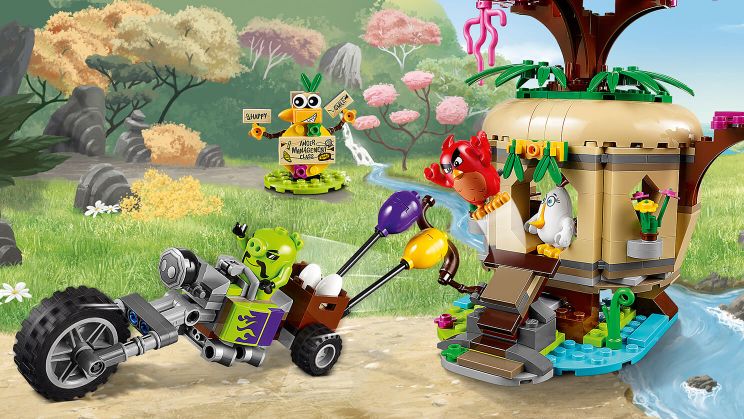 لگو جزیره پرندگان 277 قطعه سری LEGO Angry Birds