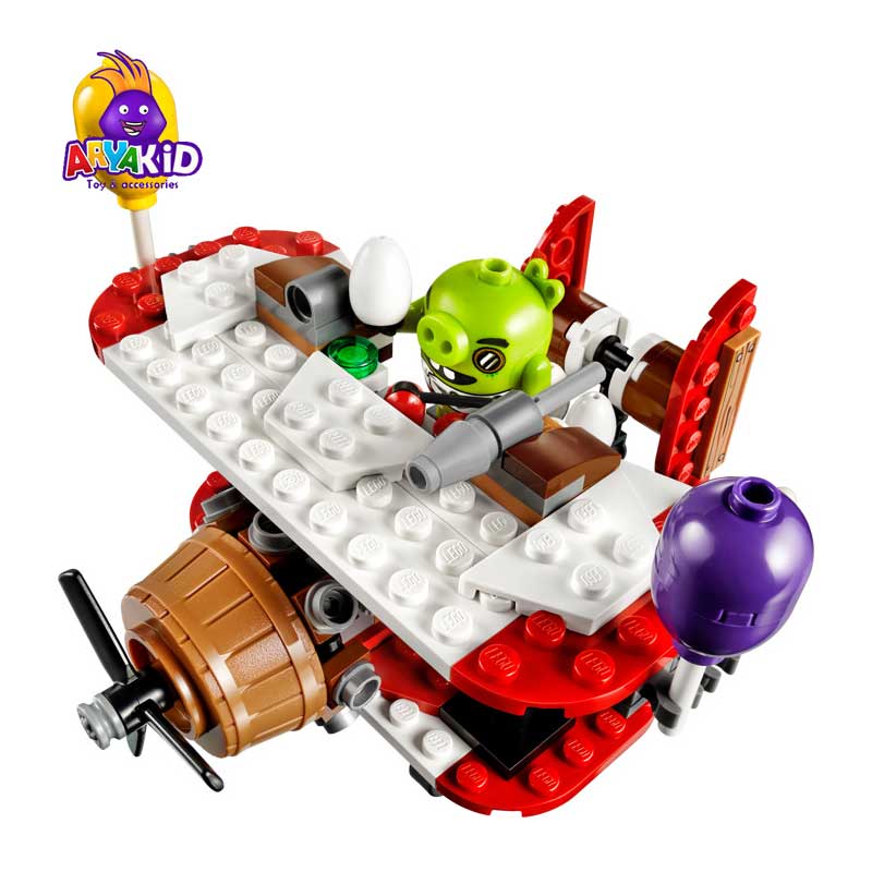 لگو هواپیمای پیگی ۱۶۸ قطعه سری LEGO Angry Birds1