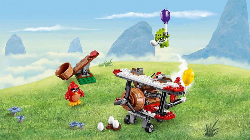 لگو هواپیمای پیگی ۱۶۸ قطعه سری LEGO Angry Birds0