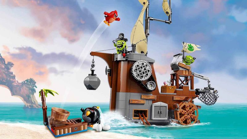 لگو کشتی دزدان دریایی ۶۲۰ قطعه سری Angry Birds