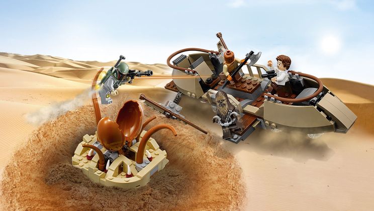 لگو گودال سارلاک ۲۷۷ قطعه سری LEGO Star Wars00