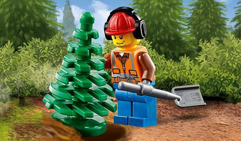 لگو تراکتور جنگل ۱۷۴ قطعه سری LEGO CITY7