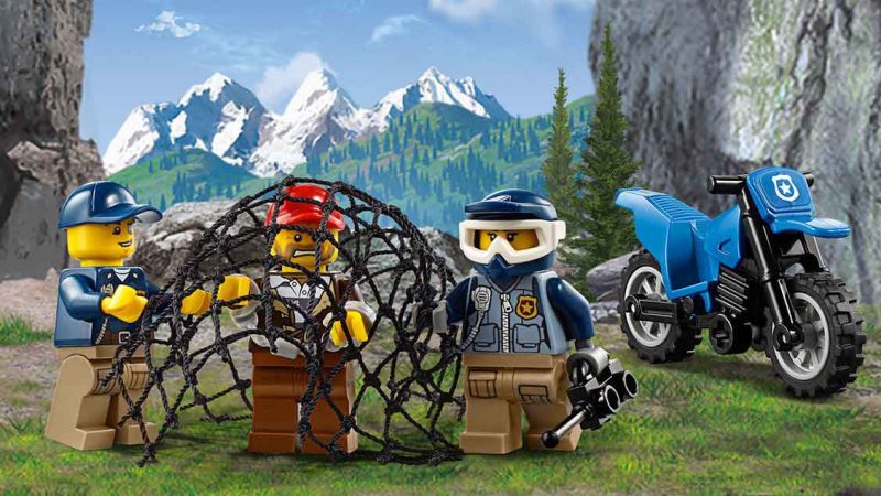 لگو تعقیب در جاده خاکی ۲۹۷ قطعه سری LEGO CITY7