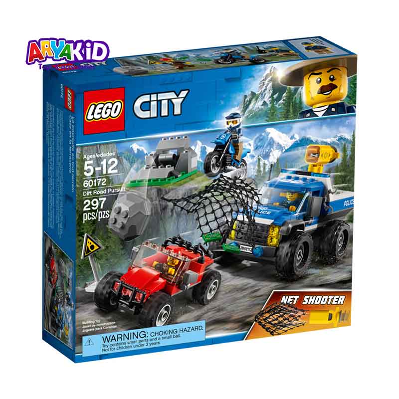 لگو تعقیب در جاده خاکی ۲۹۷ قطعه سری LEGO CITY9