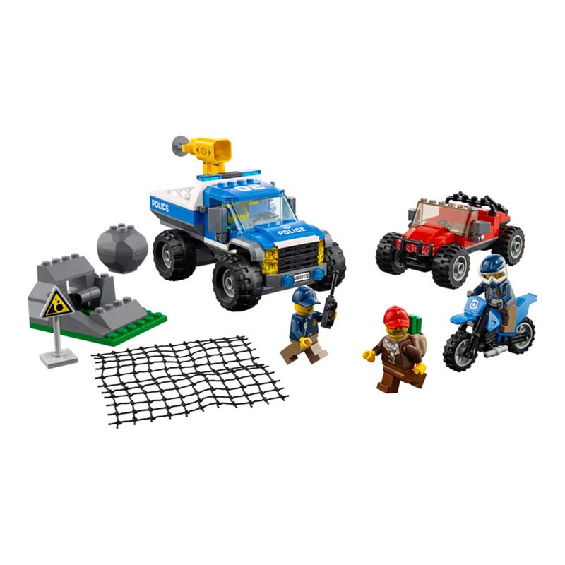 لگو تعقیب در جاده خاکی ۲۹۷ قطعه سری LEGO CITY