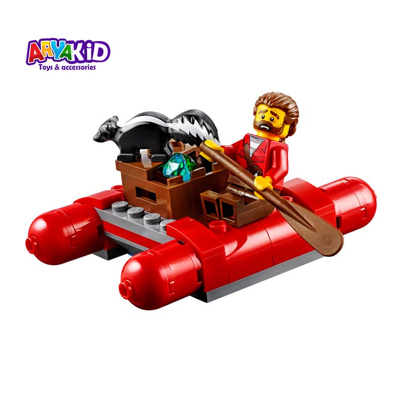 لگو فرار با قایق ۱۲۶ قطعه سری LEGO CITY2