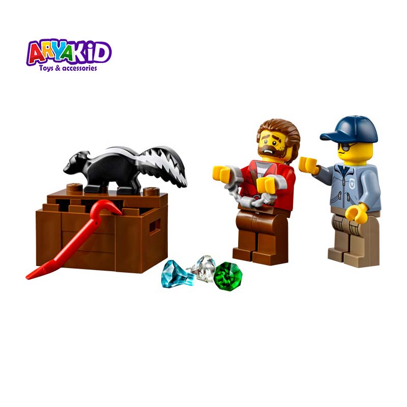 لگو فرار با قایق ۱۲۶ قطعه سری LEGO CITY3