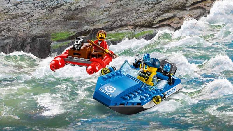 لگو فرار با قایق ۱۲۶ قطعه سری LEGO CITY