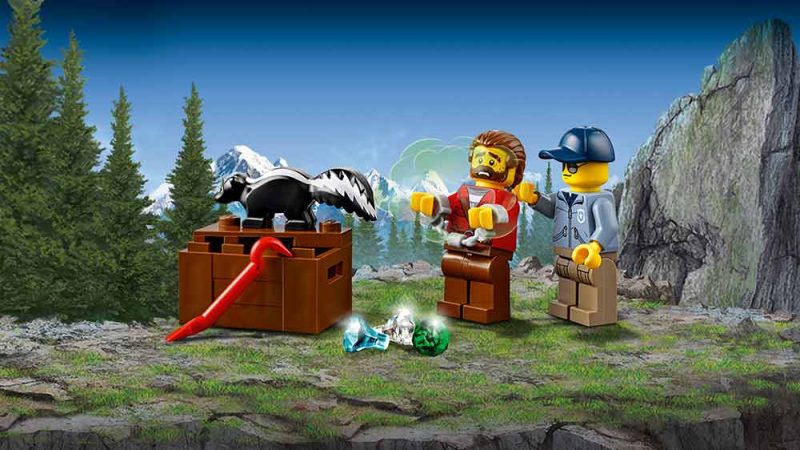 لگو فرار با قایق ۱۲۶ قطعه سری LEGO CITY8