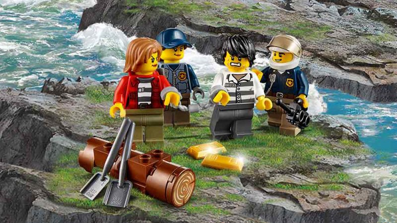 لگو فرار در کوهستان ۸۸ قطعه سری LEGO CITY10