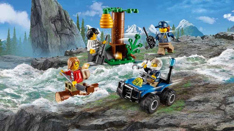 لگو فرار در کوهستان ۸۸ قطعه سری LEGO CITY8