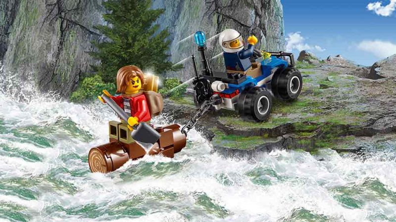 لگو فرار در کوهستان ۸۸ قطعه سری LEGO CITY9