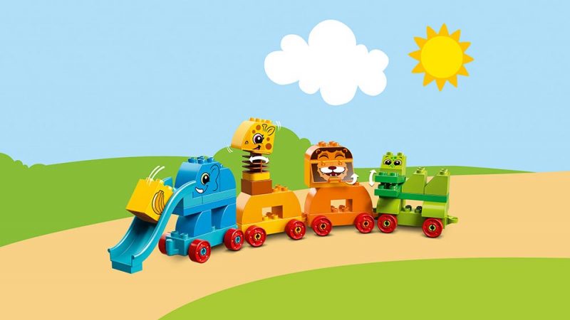 لگو قطار حیوانات ۳۴ قطعه سری LEGO DUPLO0