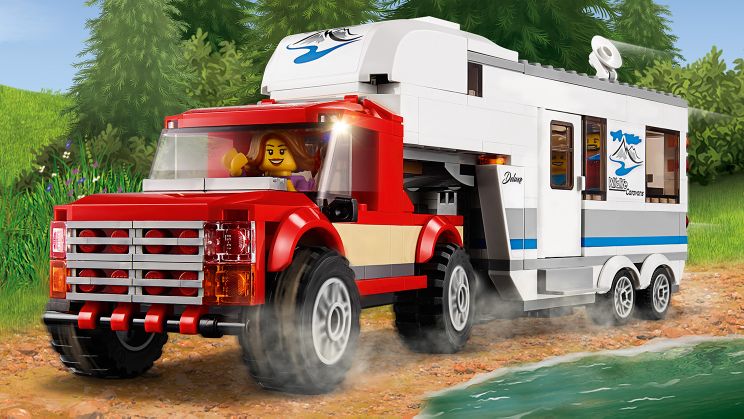 لگو ماشین کاروان ۳۴۴ قطعه سری LEGO CITY5