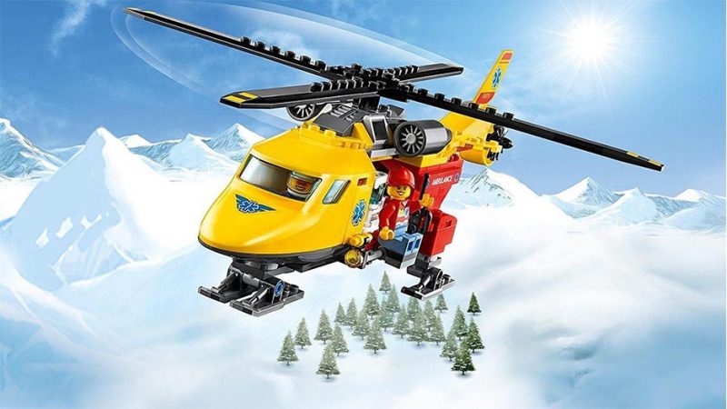 لگو هلیکوپتر آمبولانس ۱۹۰ قطعه سری LEGO CITY8