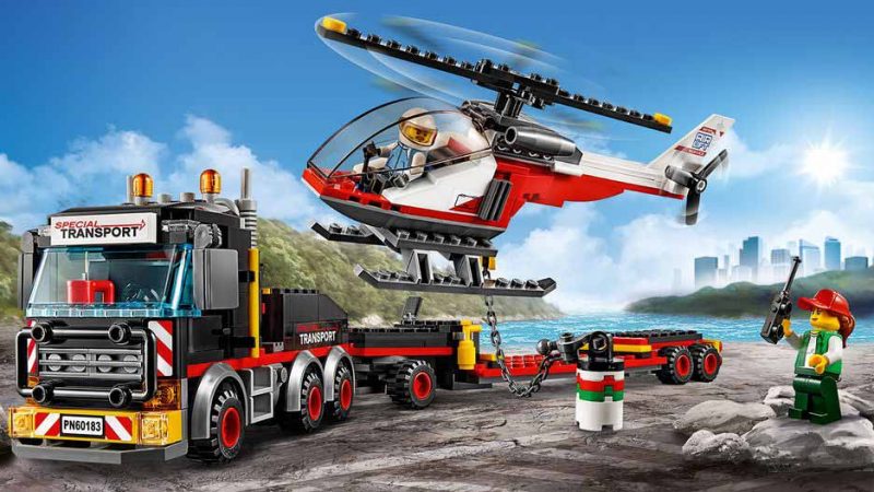 لگو کامیون یدک کش ۳۱۰ قطعه سری LEGO CITY0