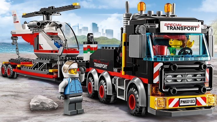 لگو کامیون یدک کش ۳۱۰ قطعه سری LEGO CITY7
