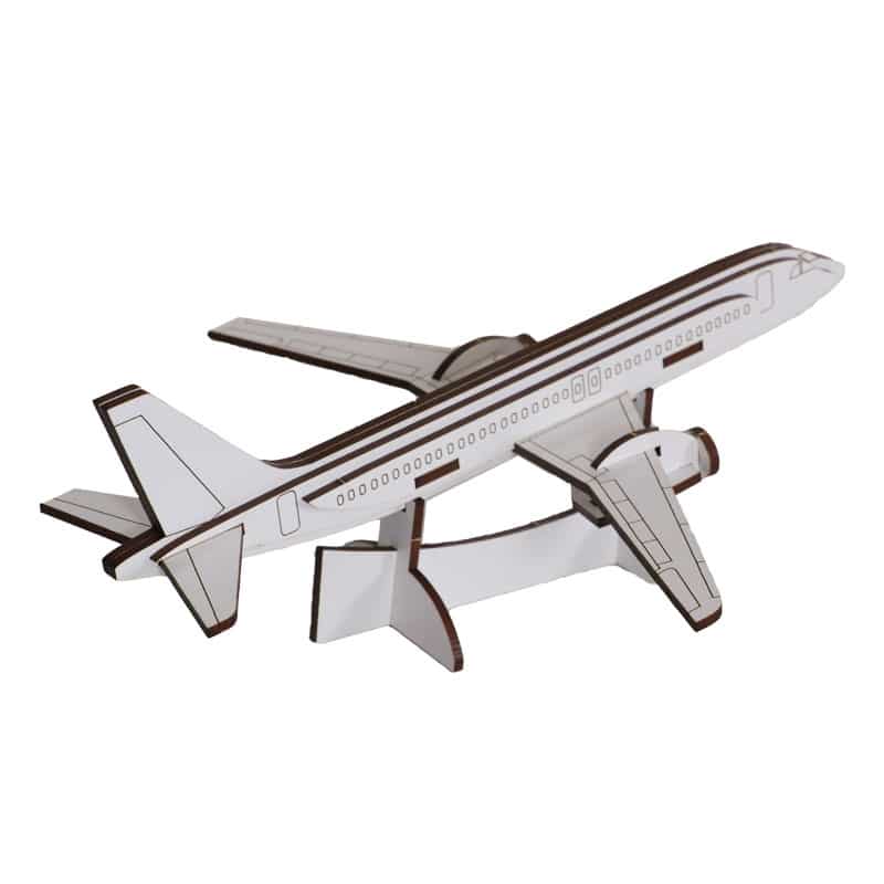 پازل سه بعدی چوبی هواپیمای ایرباس